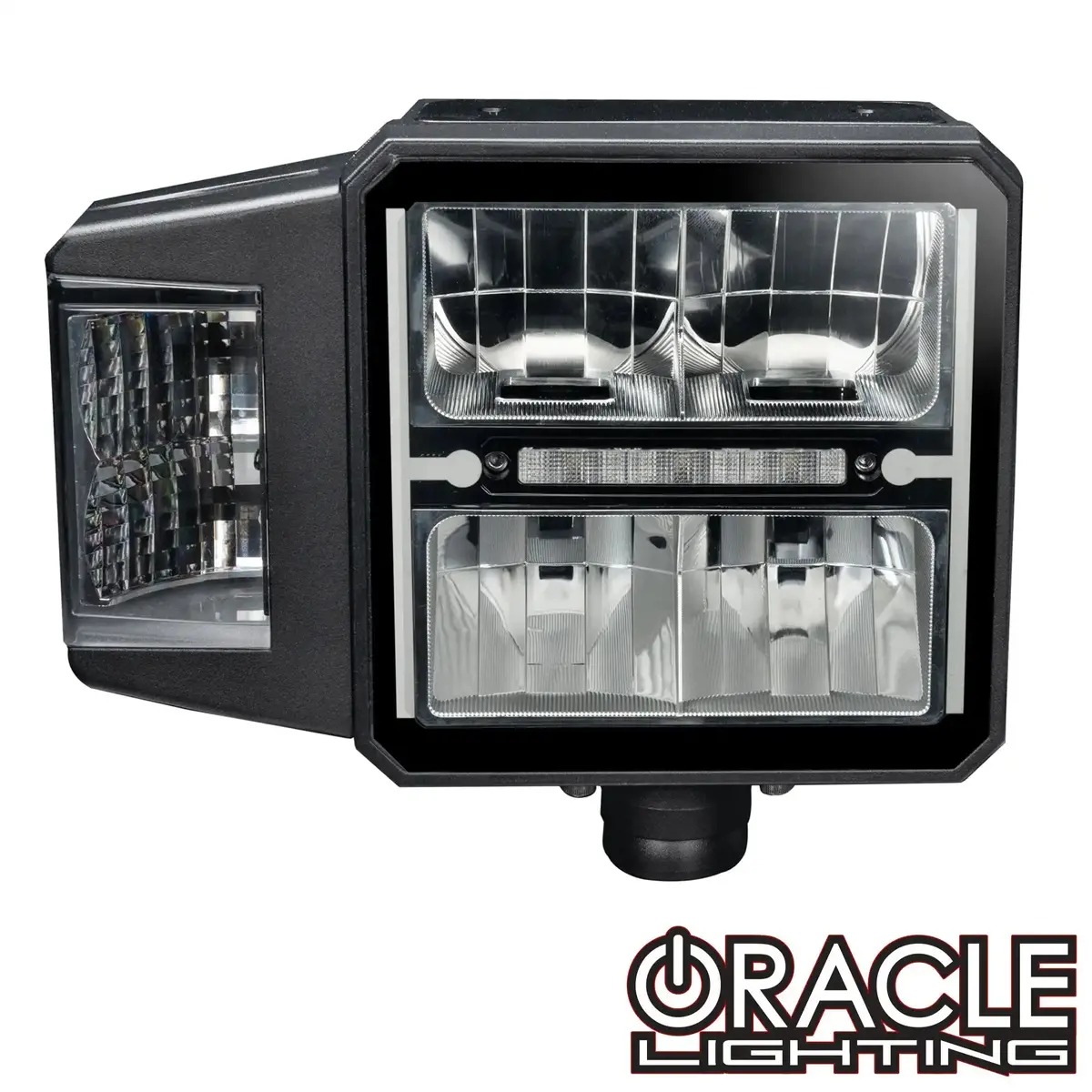 Led Plow Headlight With Heated Lens | Multifunction Dot Compliant 1
