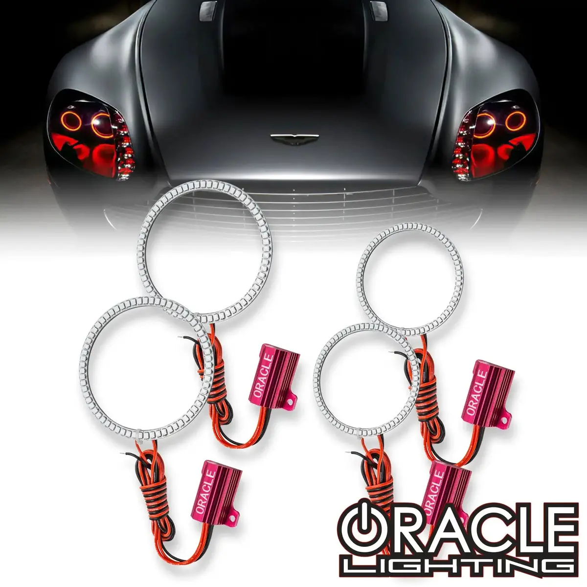 Oracle Lighting 2007-2012 Aston Martin Vantage Led Headlight Halo Kit 1