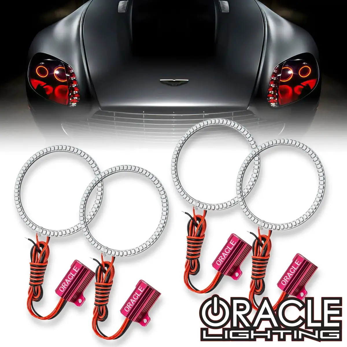 Oracle Lighting 2005-2010 Aston Martin Vanquish Led Headlight Halo Kit 1