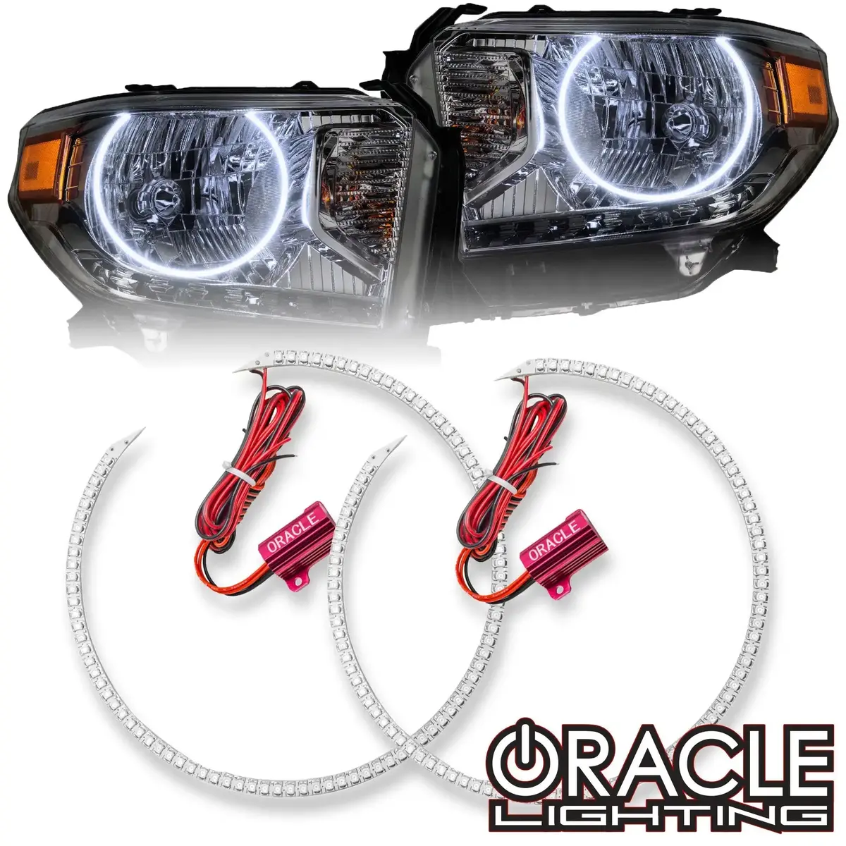 Oracle Lighting 2014-2017 Toyota Tundra Led Headlight Halo Kit 1