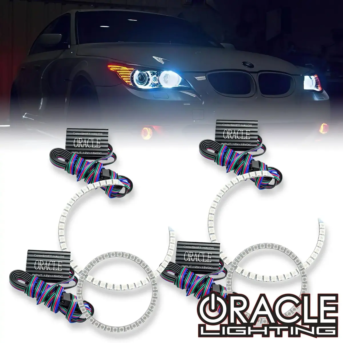 2003-2010 Bmw 5 Series Oracle Headlight Halo Kit-E60 1