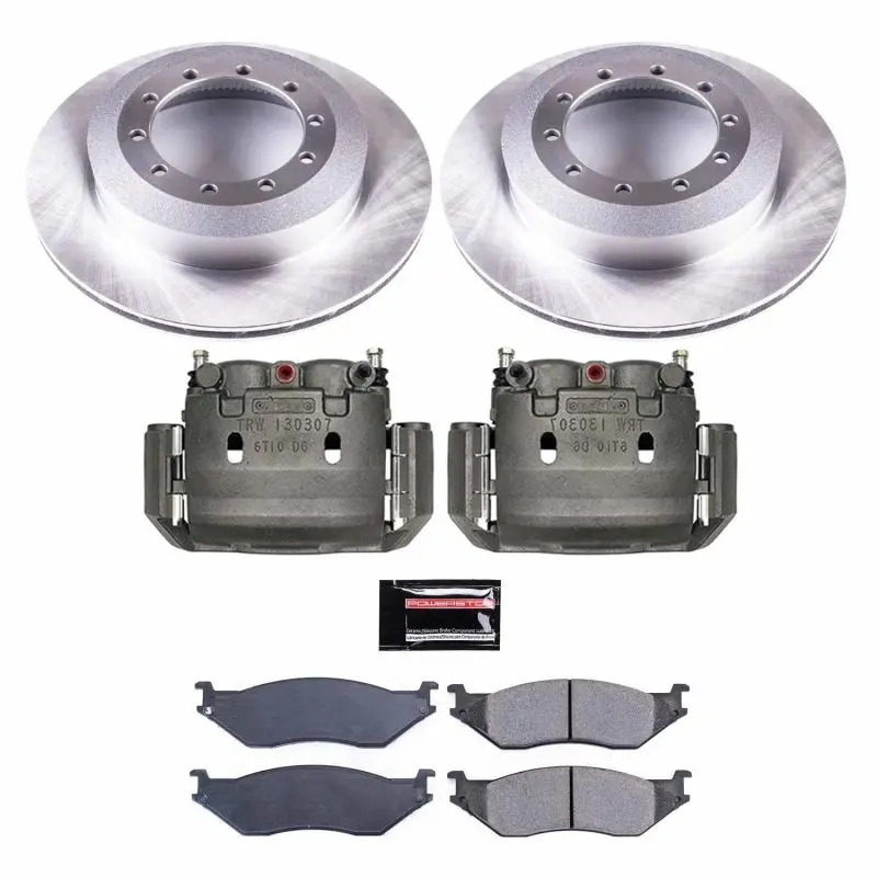 Power Stop 02-04 Ford F-550 Super Duty Rear Autospecialty Kit W/Cals 1