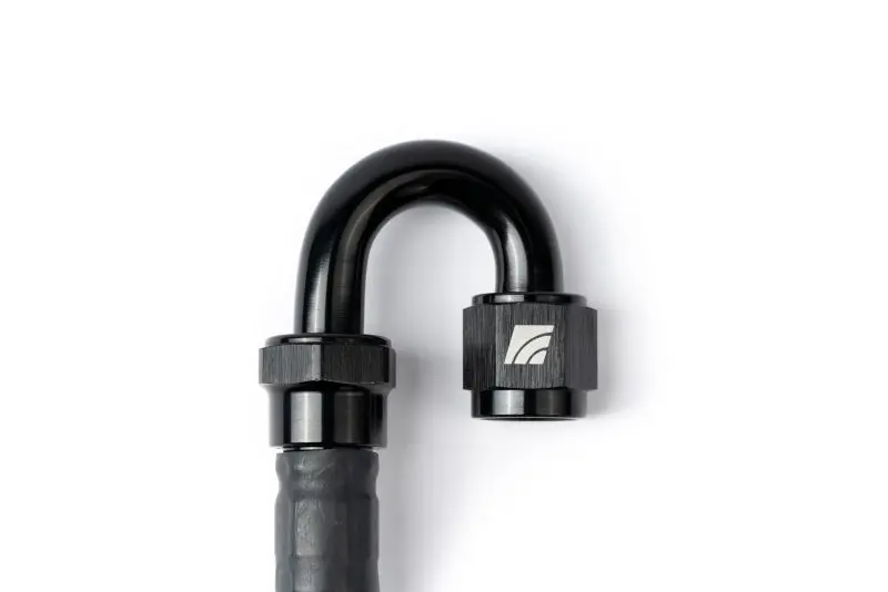 Ams Performance 5/16 Quick Connect To -6An Inline Fuel Pulsation Damper W/ -6An Fuel Line 1