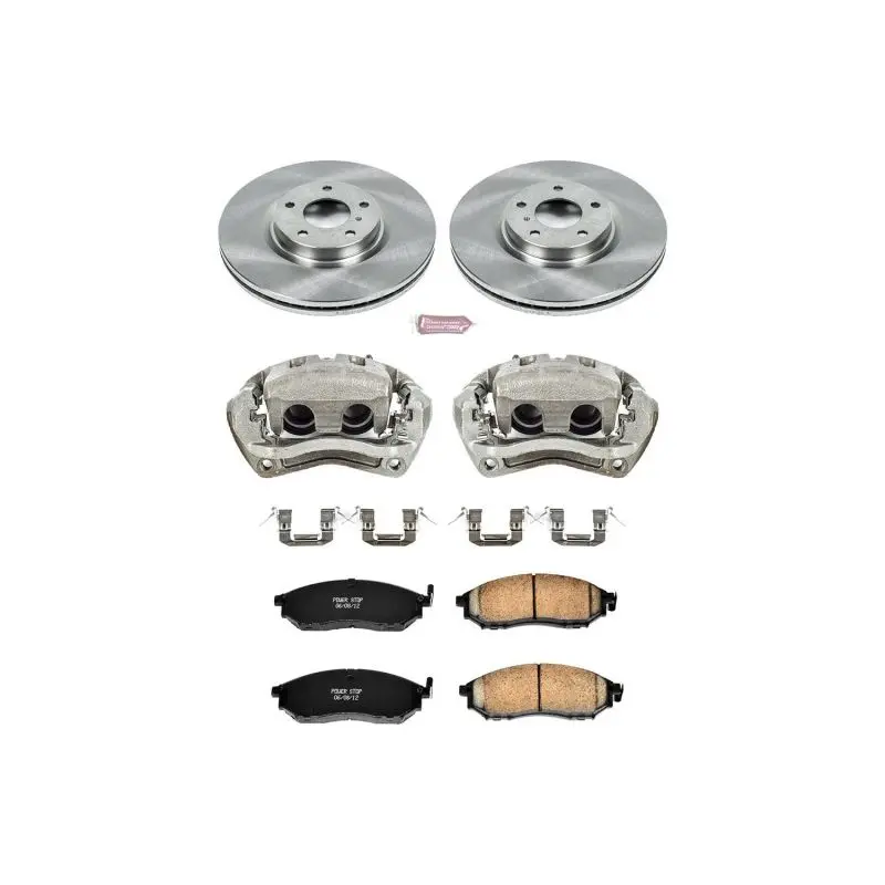 Power Stop 09-19 Nissan 370Z Front Autospecialty Kit W/Cals 1