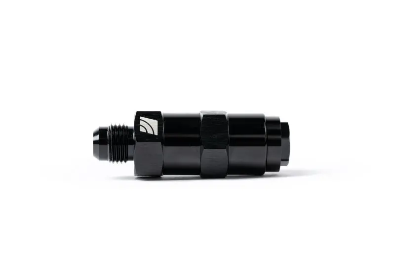 Ams Performance 5/16 Quick Connect To -6An Inline Fuel Pulsation Damper 1