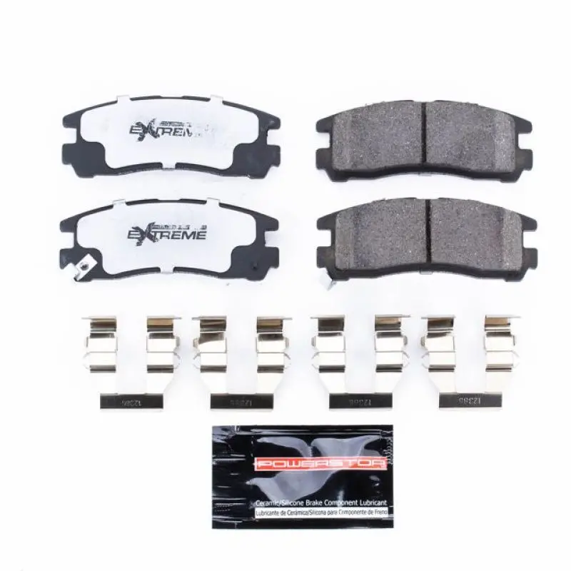 Power Stop 95-05 Chrysler Sebring Rear Z26 Extreme Street Brake Pads W/Hardware 1