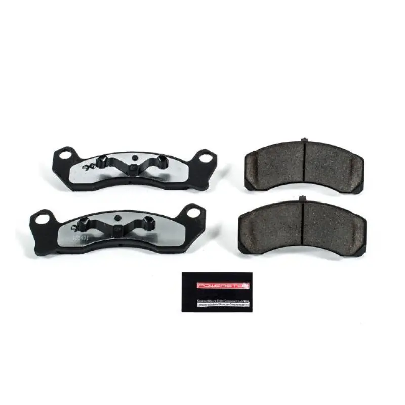 Power Stop 90-91 Ford Country Squire Front Z26 Extreme Street Brake Pads W/Hardware 1
