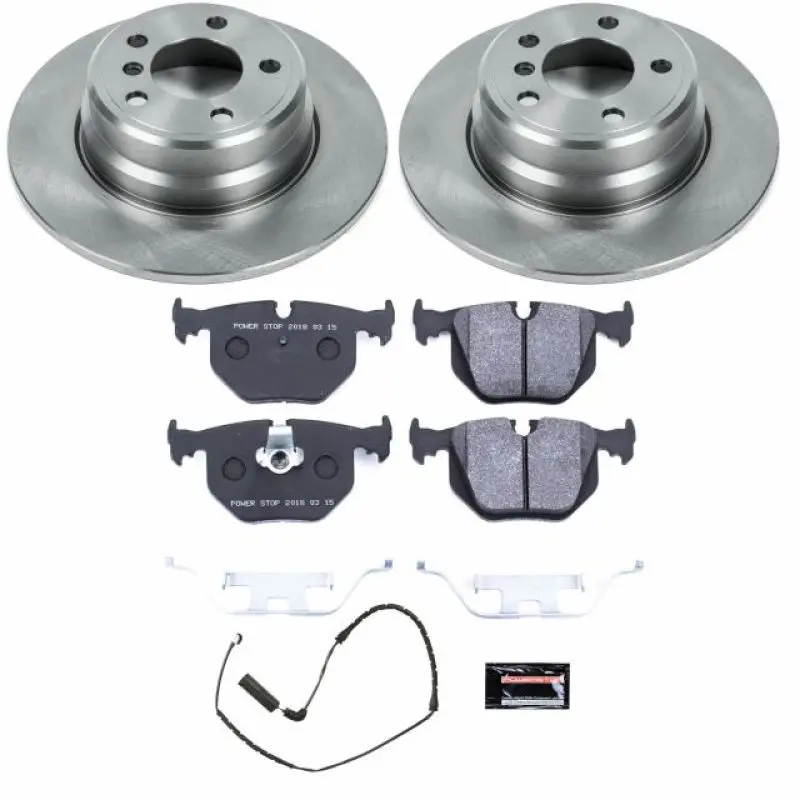 Power Stop 00-06 Bmw X5 Rear Track Day Spec Brake Kit 1