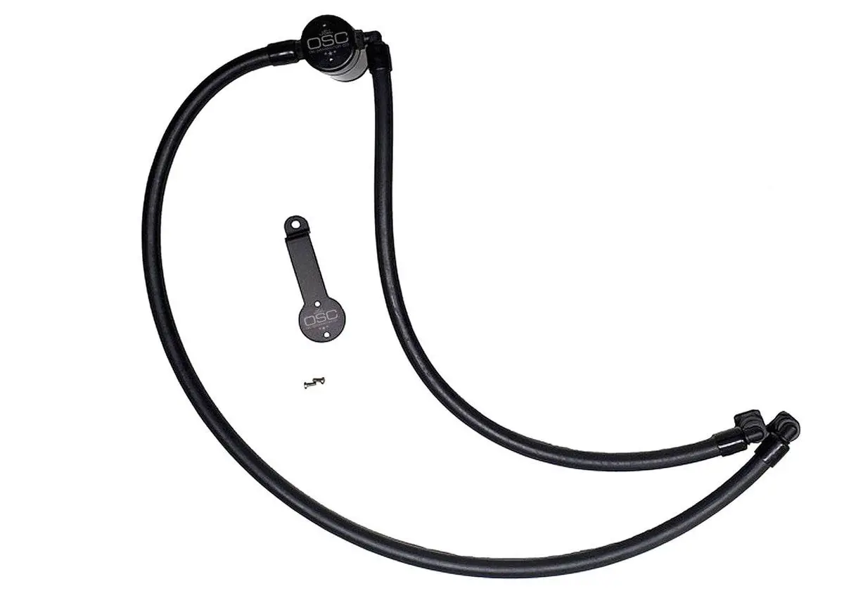 J&L Oil Separator 3.0 Driver Side, Black Anodized 1