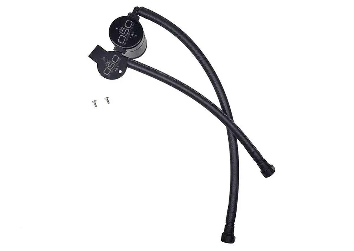 J&L Oil Separator 3.0 Driver Side, Black Anodized 1