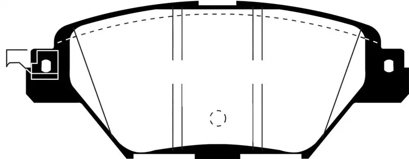 Ebc 2016+ Mazda Cx-9 2.5L Turbo Ultimax2 Rear Brake Pads 1