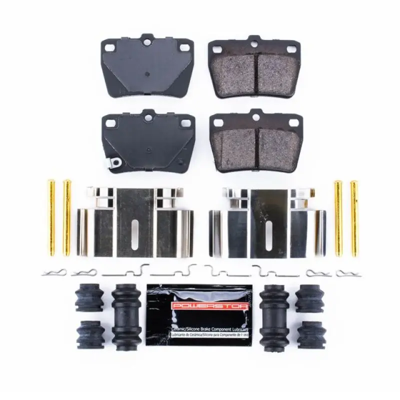 Power Stop 04-05 Toyota Rav4 Rear Z23 Evolution Sport Brake Pads W/Hardware 1