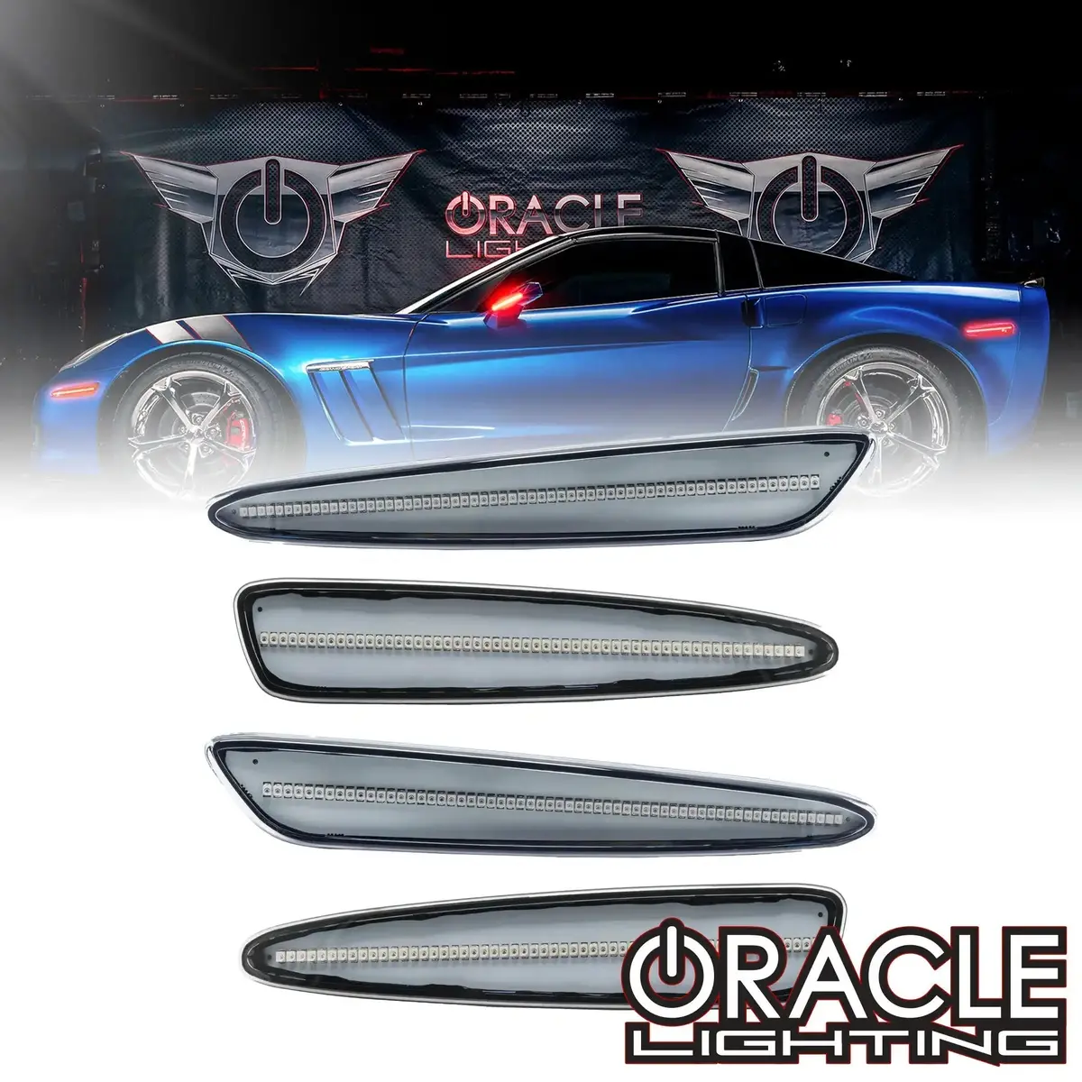 Oracle Lighting 2005-2013 Chevrolet C6 Corvette Concept Smd Sidemarkers 1