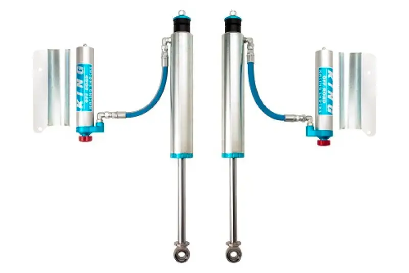 King Shocks Remote-Reservoir Rear Coilovers – 2.5" Body, For 1989–1997 Toyota Land Cruiser 80 (6" Lift, Adjustable, Pair) 1
