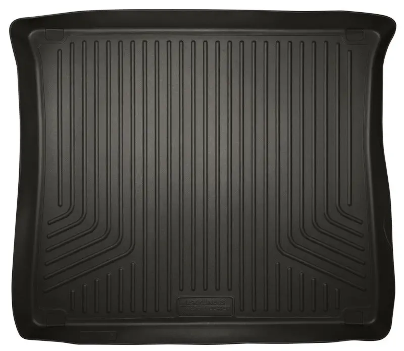 Husky Liners Weatherbeater Rear Cargo Mat For 2010–2012 Toyota 4Runner – Black, Fits With Folded Third Row 1