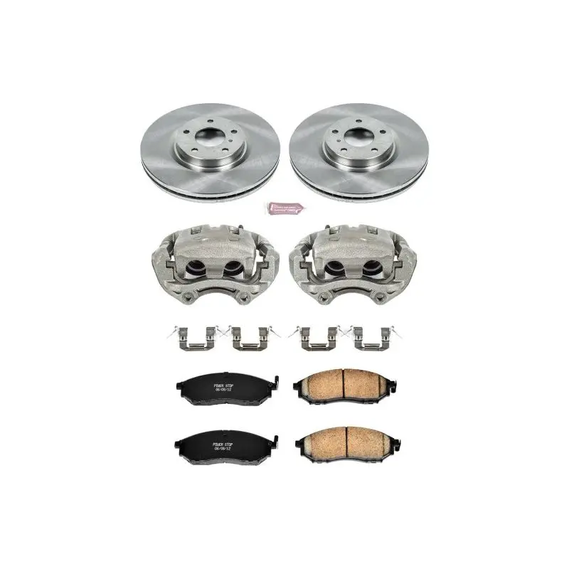 Power Stop 06-09 Nissan 350Z Front Autospecialty Kit W/Cals 1