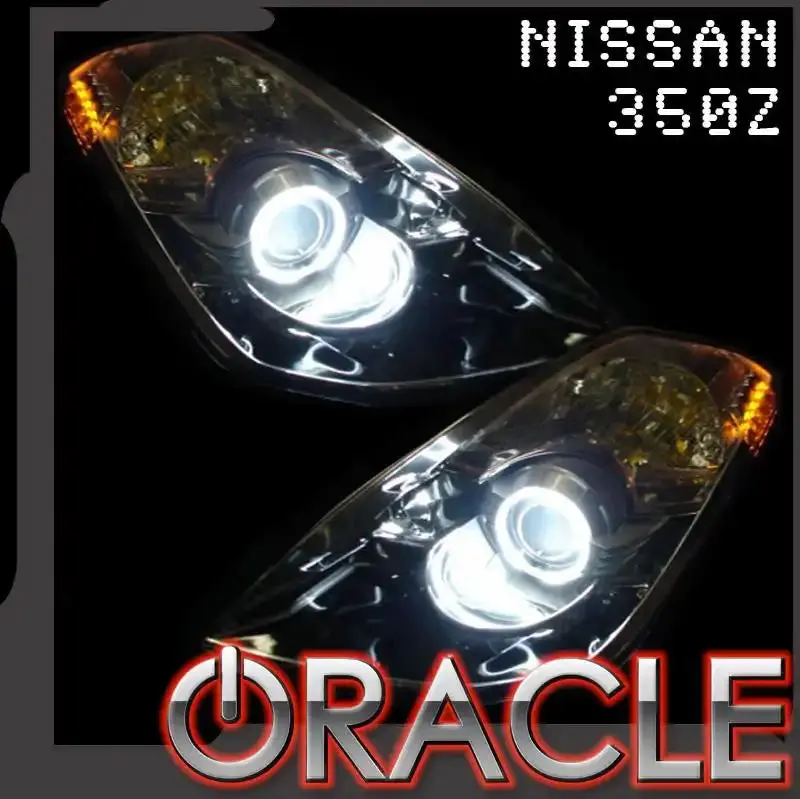 Oracle Lighting 2006-2011 Nissan 350Z Led Headlight Halo Kit 1