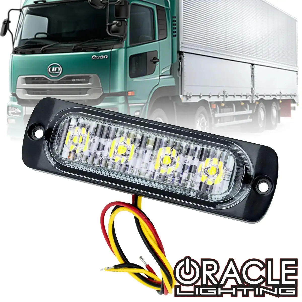 Oracle 6 Led Dual Color Slim Strobe 1