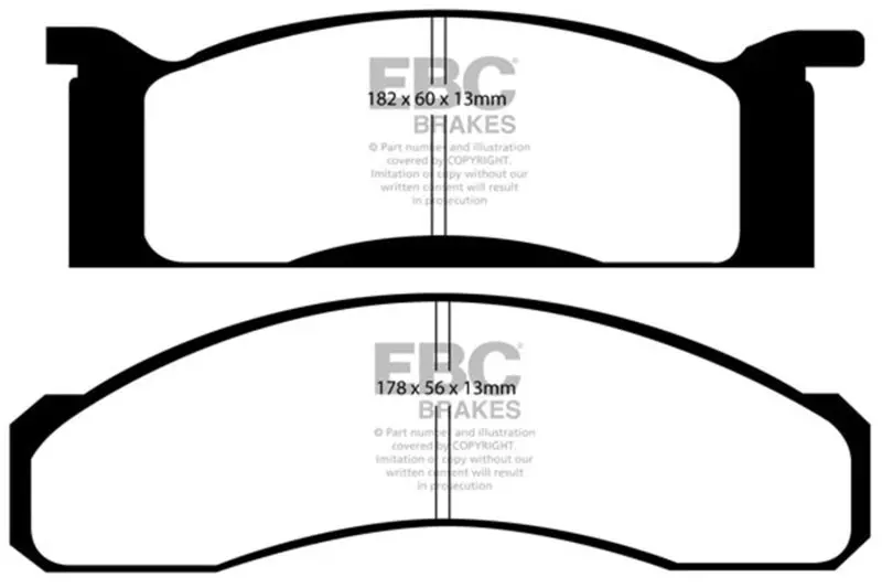 Ebc 70 Ford Fairlane 4.1 Ultimax2 Front Brake Pads 1