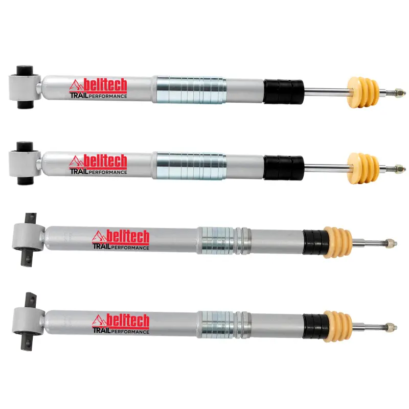 Belltech 21-25 Ford Bronco Trail Performance Shock Set - 4-7.5In Front 3-6.5In Rear 1