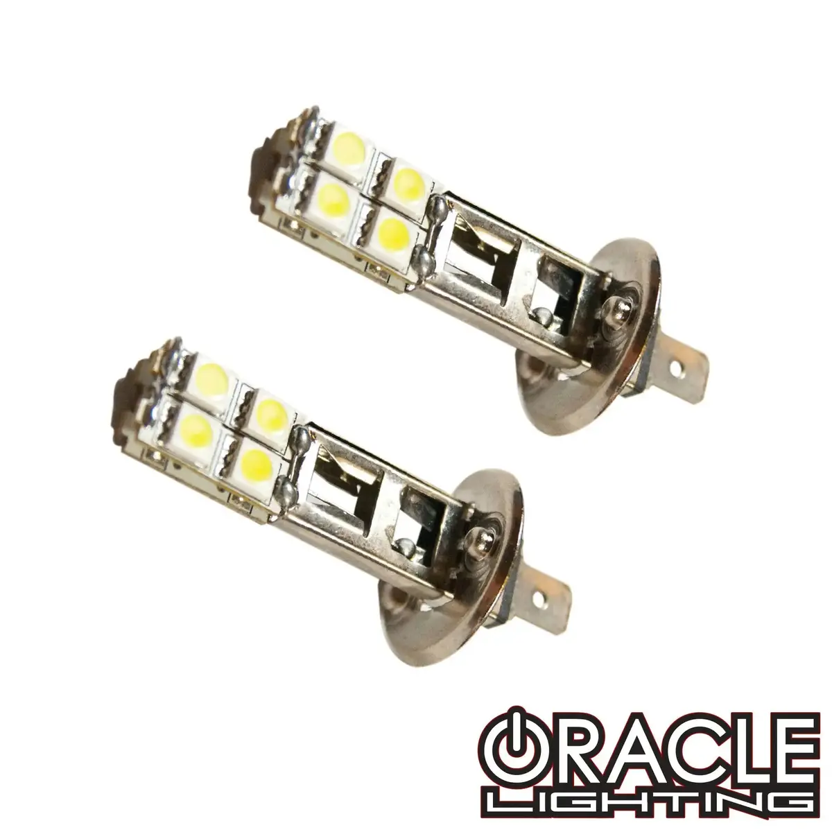 H1 Led 12Smd Bulbs (Pair) 1