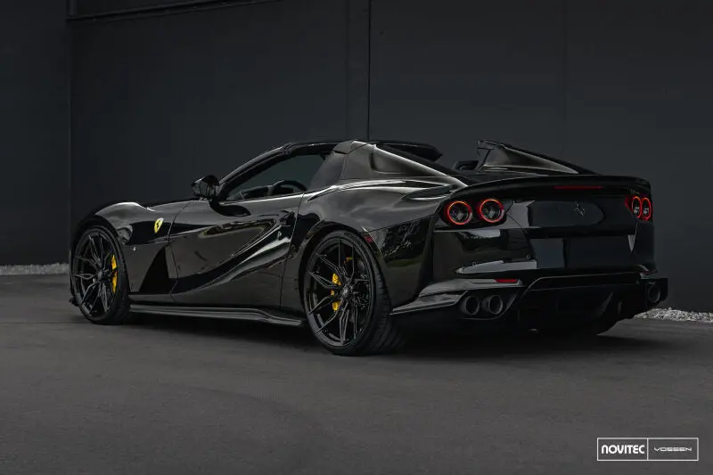 Vossen X Novitec Nf11 22X11.5In - 5X114.3 Bp - Et29 - Gloss Black Ferrari 296 Rear Wheel 1