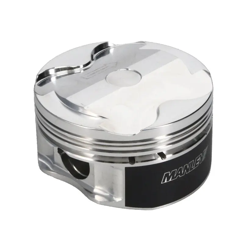 Manley 2018+ Ford Coyote 5.0L 6.75Cc Dish 3.700In Bore 12:1 Cr 22Mm Pin Platinum Ext Duty Piston 1