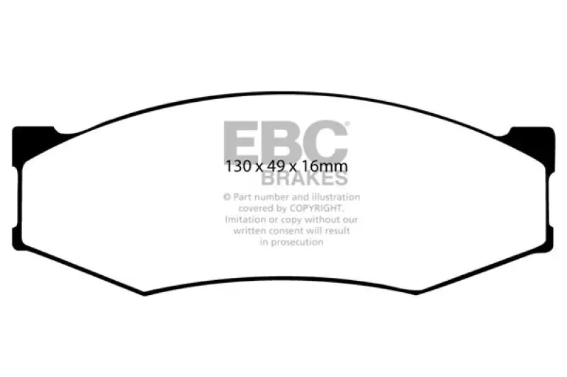 Ebc 90-93 Infiniti M30 3.0L Ultimax2 Front Brake Pads 1