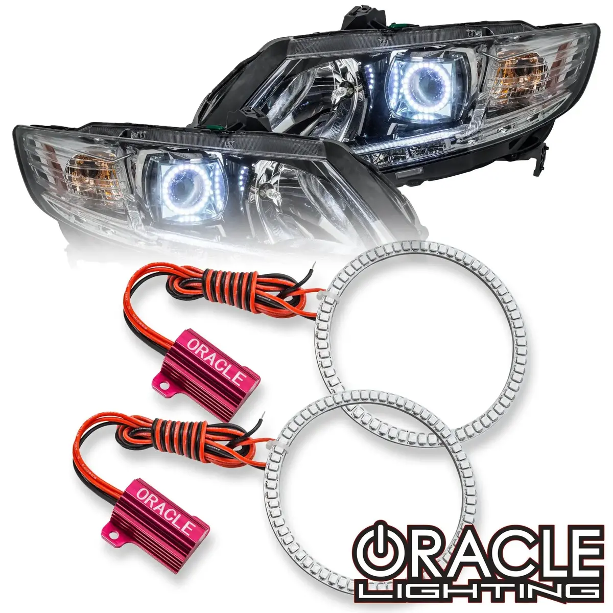 Oracle Lighting 2010-2016 Honda Crz Led Headlight Halo Kit 1