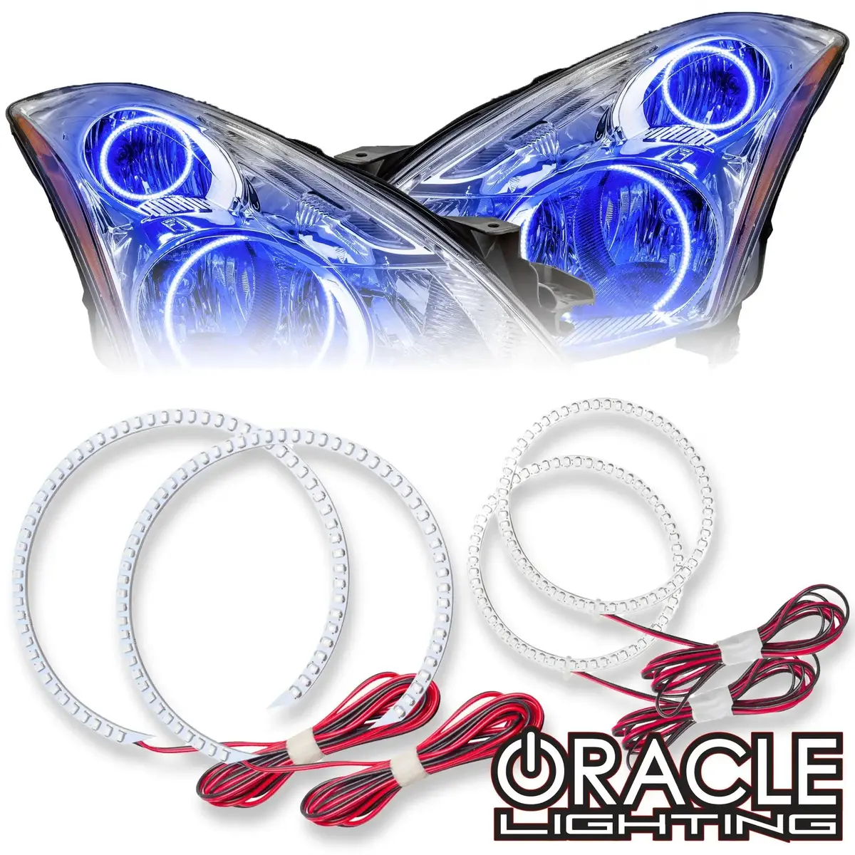 Oracle Lighting 2010-2012 Nissan Altima Sedan Led Headlight Halo Kit 1