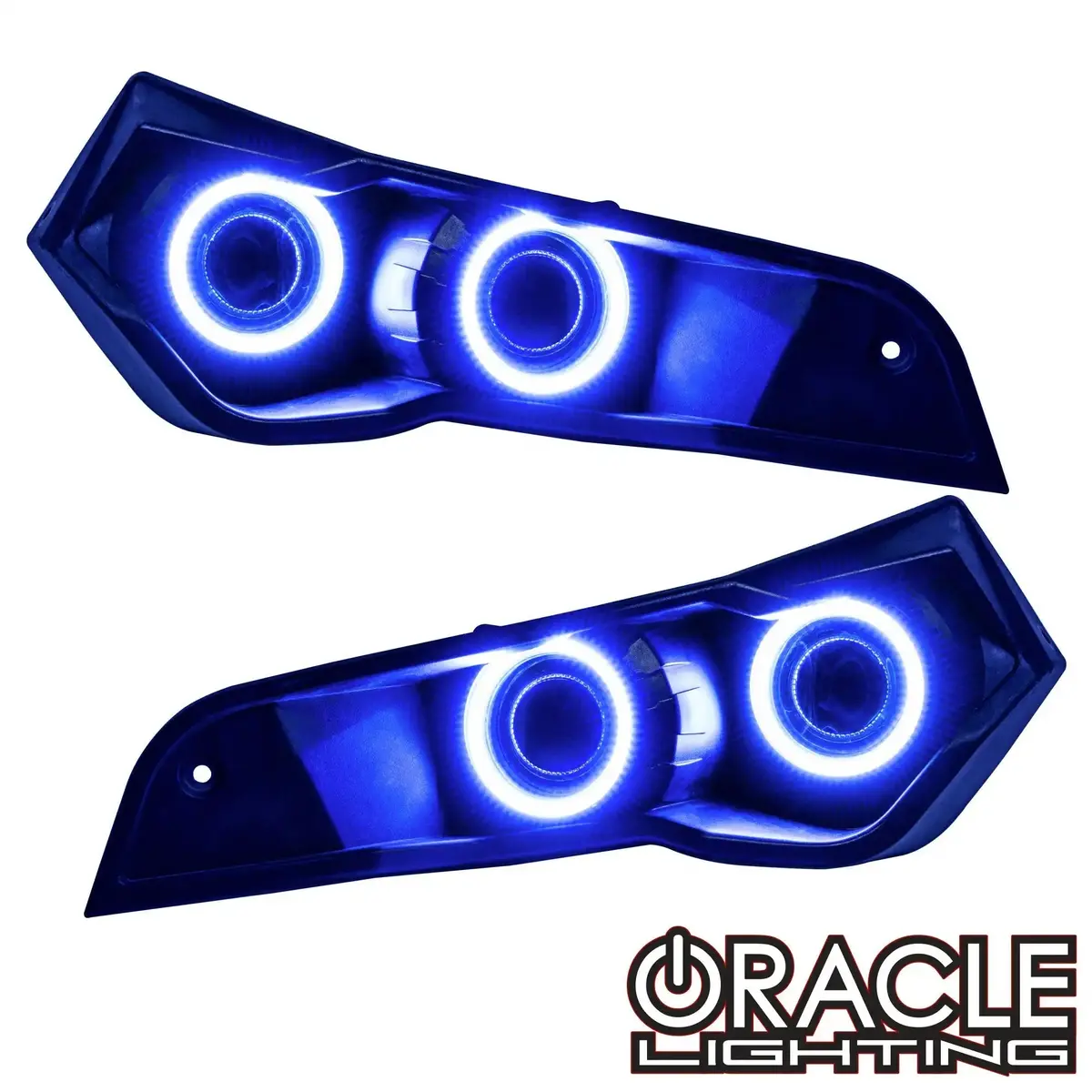 Oracle Lighting 2013-2018 Can-Am Maverick Led Surface Mount Headlight Halo Kit 1