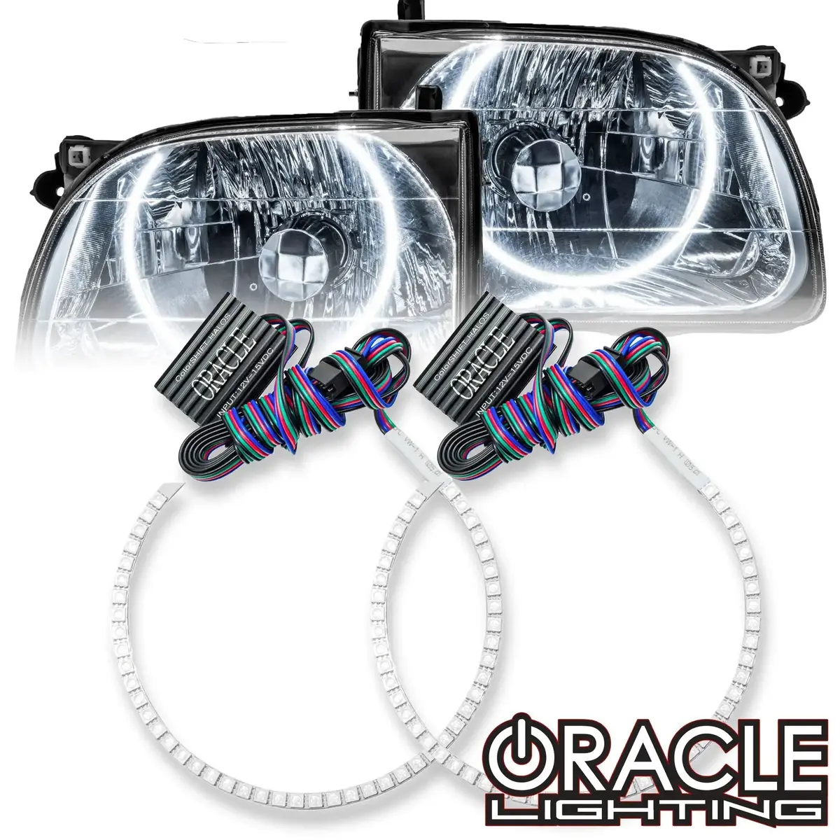 Oracle Lighting 2001-2004 Toyota Tacoma Led Headlight Halo Kit 1