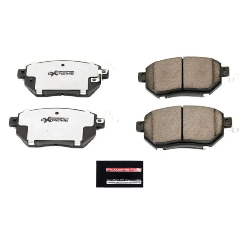 Power Stop 03-06 Infiniti Fx35 Front Z26 Extreme Street Brake Pads W/Hardware 1