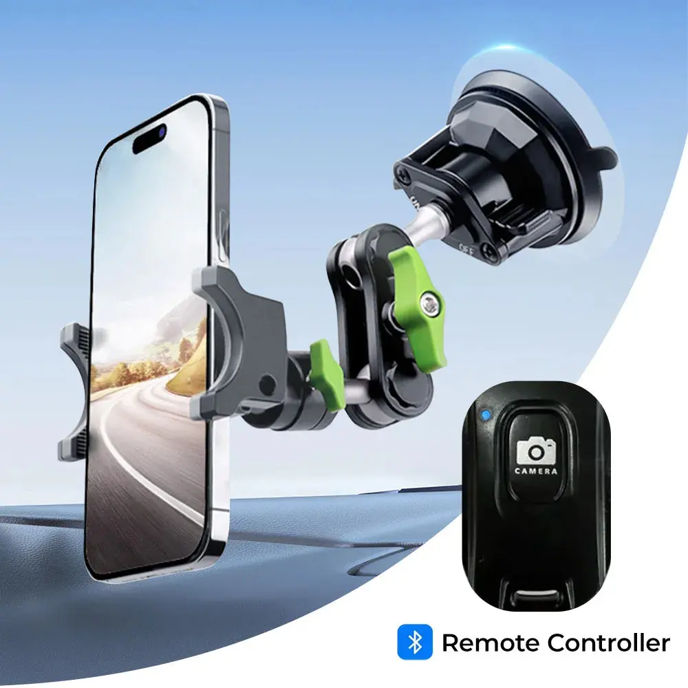 3W Car Phone Holder Never-Drop & Ultra-Stable Mount Car Accessories 1