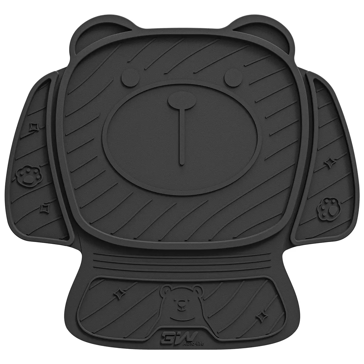 3W Car Seat Protector For Baby Car Seat Fits All Car Models Tpe Fabric Waterproof Durable 2