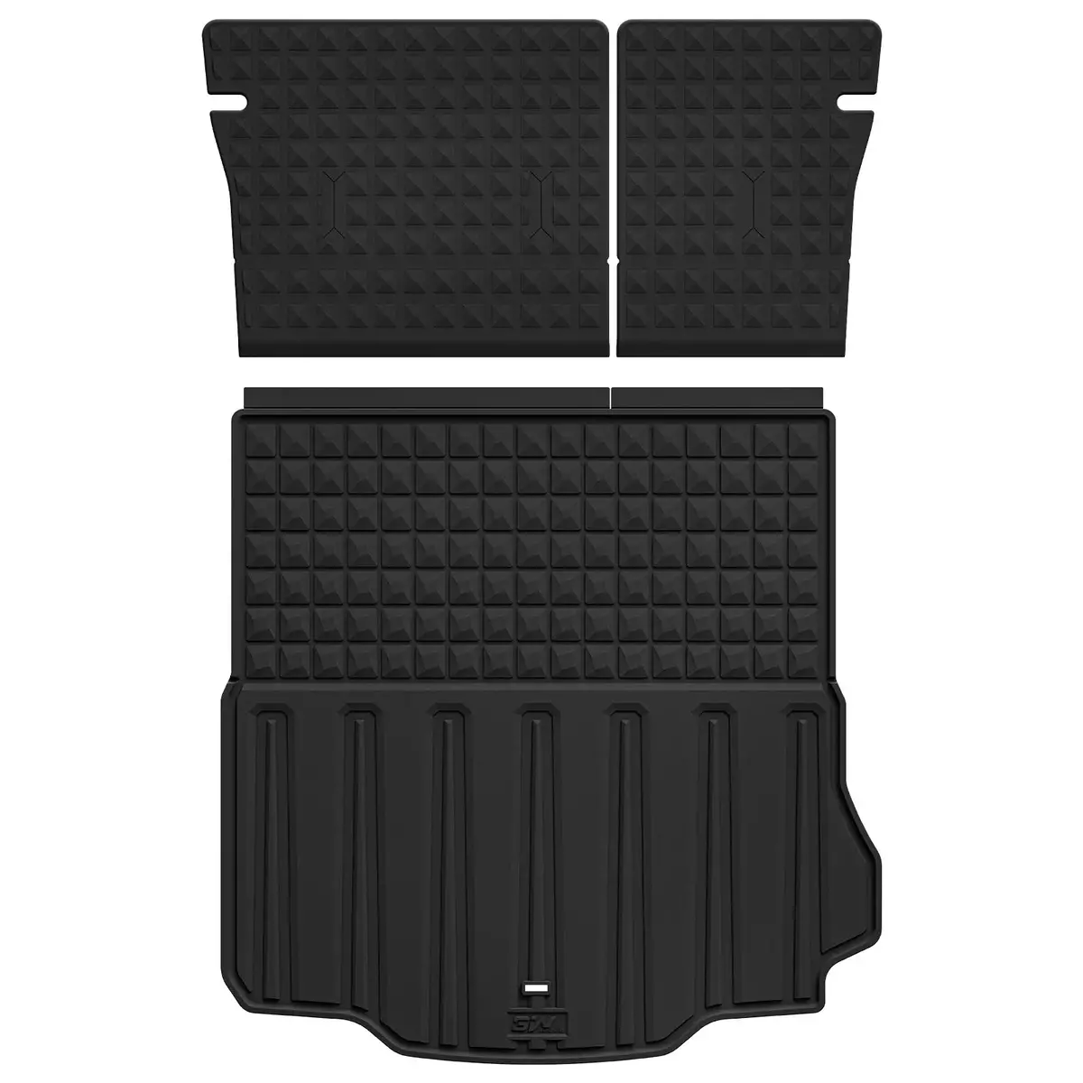 3W Dodge Charger (Fits 2-Door Daytona Ev Models Only) 2024-2026 Floor Mats/ Cargo Liner/ Seat Back Protector Thorex™ All-Weather Protection 2