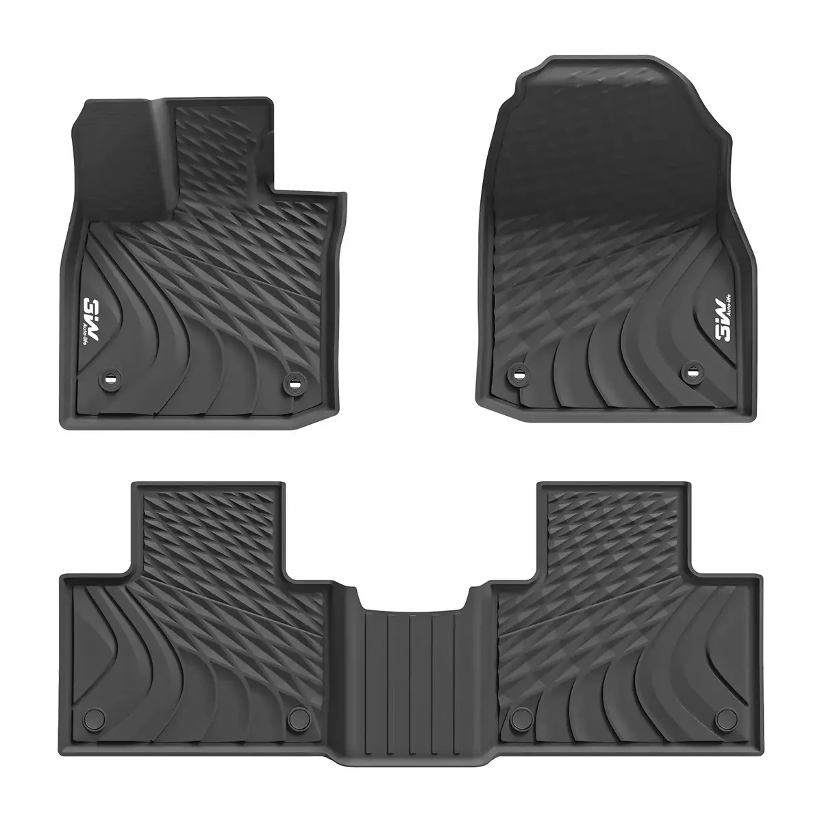 3W Lexus Rx 2023-2026 Rx/Rx350/Rx350h/Rx500h (Not For Rx450h+ Phev) Custom Floor Mats / Trunk Mat Thorex™ All-Weather Protection 2