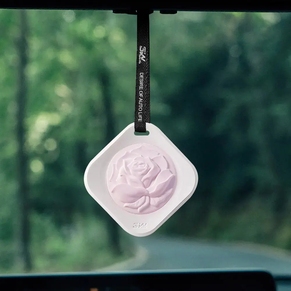 3W Hanging Car Air Freshener Diffuser With Natural Essential Oils And Long-Lasting Fragrance Car Accessories 3