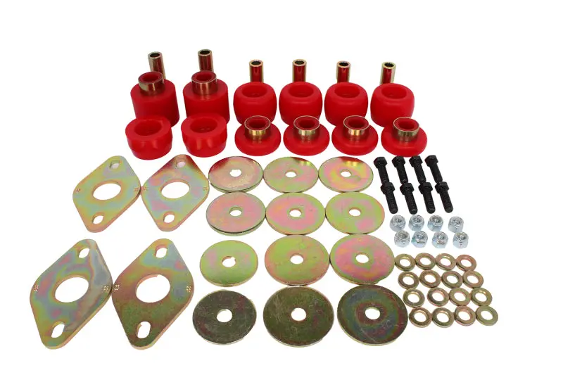 Energy Suspension 04-15 Nissan Titan King Cab Body Mount Set - Red 1