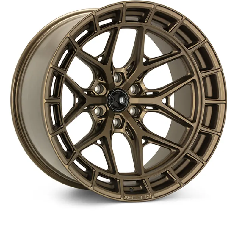 Vossen Hfx-1 22X10 / 6X139.7 Bp / Et-18 / 106.1 Cb / Super Deep - Terra-Bronze Wheel 1