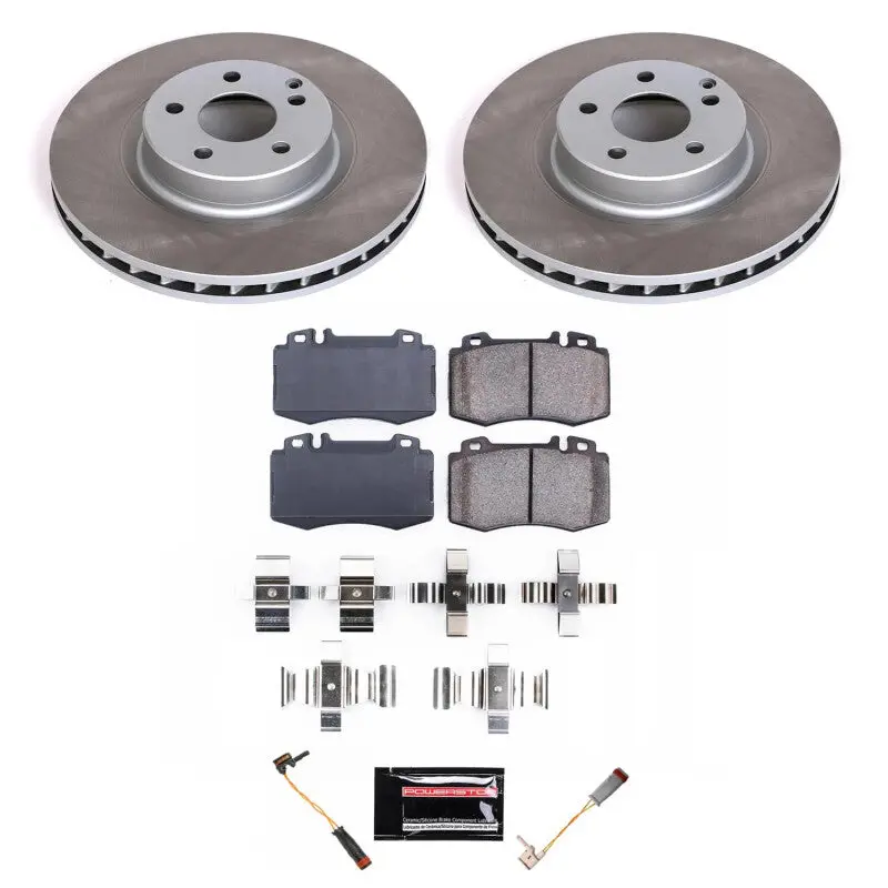 Power Stop 2006 Mercedes-Benz Cls500 Front Semi-Coated Rotor Kit 1