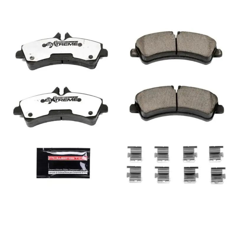 Power Stop 07-09 Dodge Sprinter 3500 Rear Z36 Truck & Tow Brake Pads W/Hardware 1