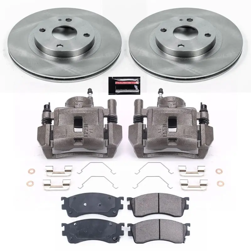 Power Stop 01-03 Mazda Protege Front Autospecialty Brake Kit W/Calipers 1