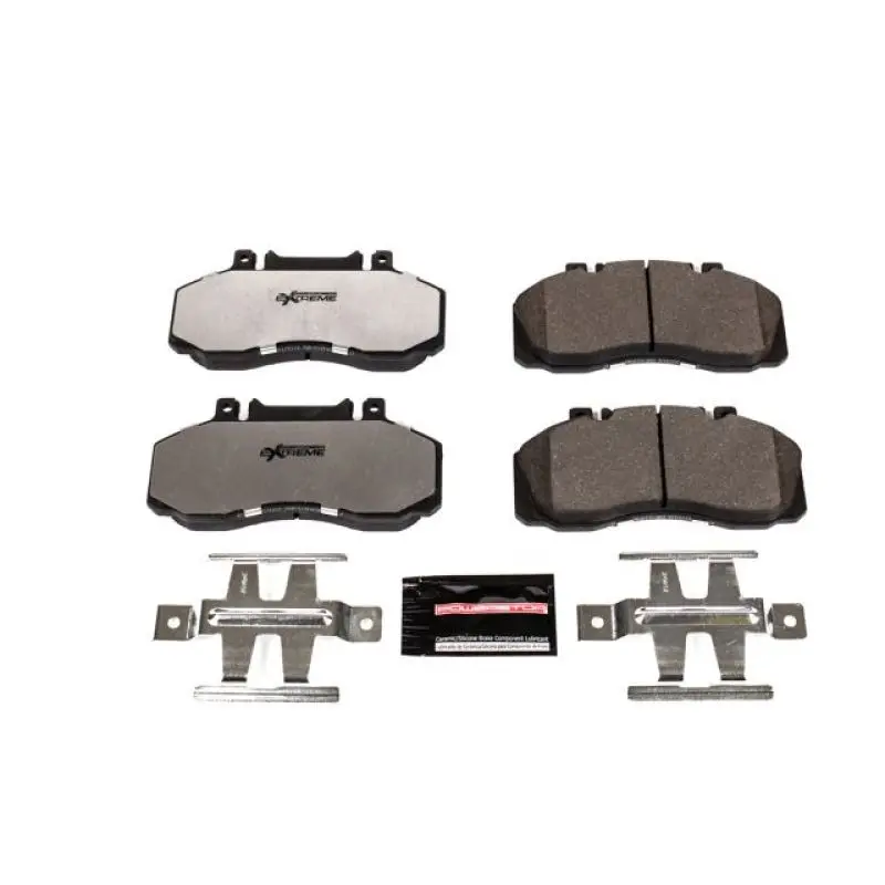 Power Stop 05-09 Hino 145 Front Or Rear Z36 Truck & Tow Brake Pads W/Hardware 1