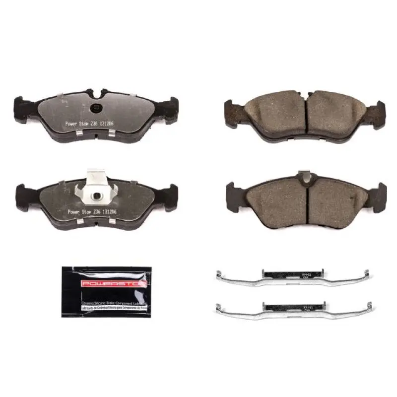Power Stop 03-06 Dodge Sprinter 2500 Rear Z36 Truck & Tow Brake Pad W/Hardware 1