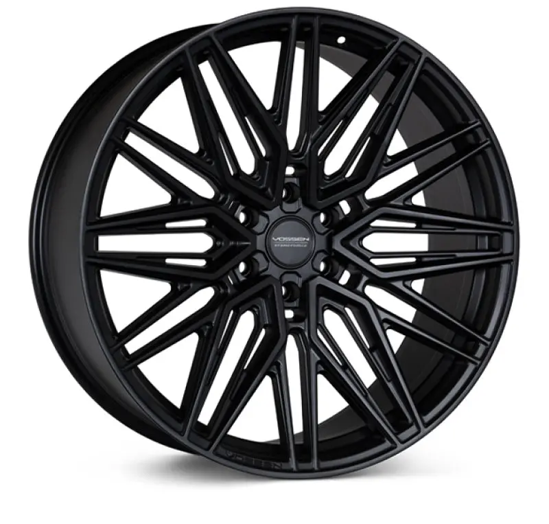 Vossen Hf6-5 22X12 / 6X139.7 / Et-44 / Ultra Deep Face / 106.1 - Satin Black Wheel 1