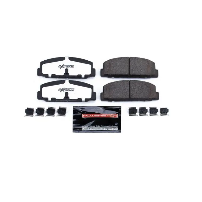 Power Stop 03-05 Mazda 6 Rear Z26 Extreme Street Brake Pads W/Hardware 1