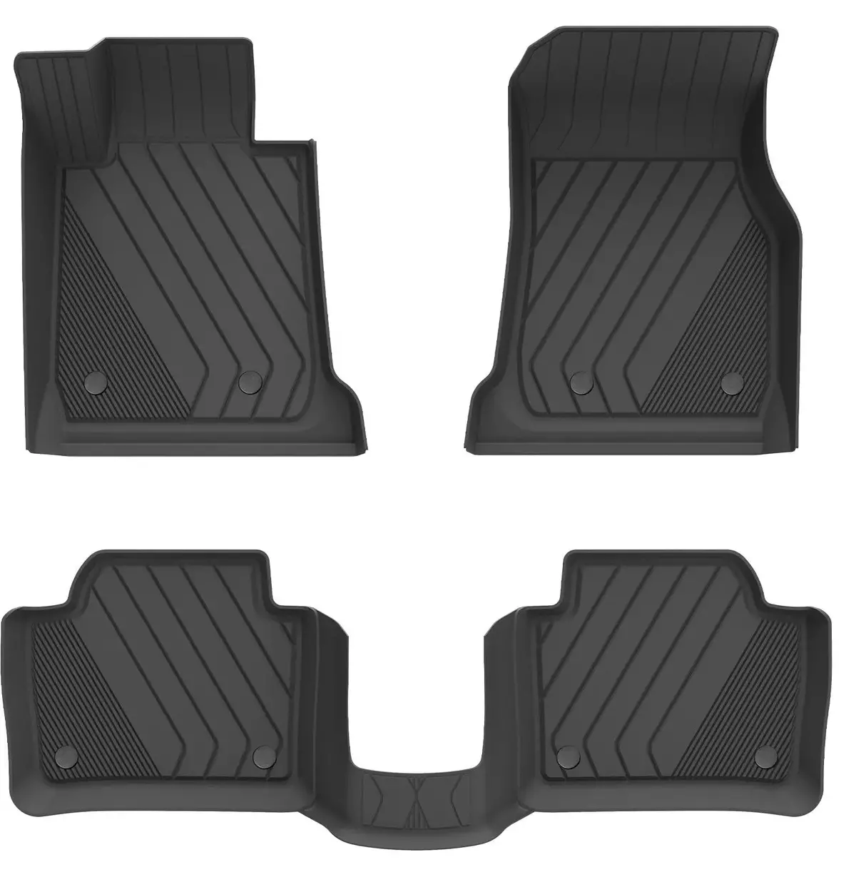 3W Bmw F30 3 Series 320I 328D 328I 330E 330I 335I 340I Rwd & Sedan 2013-2018 Custom Floor Mats Thorex™ All-Weather Protection (Not For 335Is & Gt & X-Drive) 2
