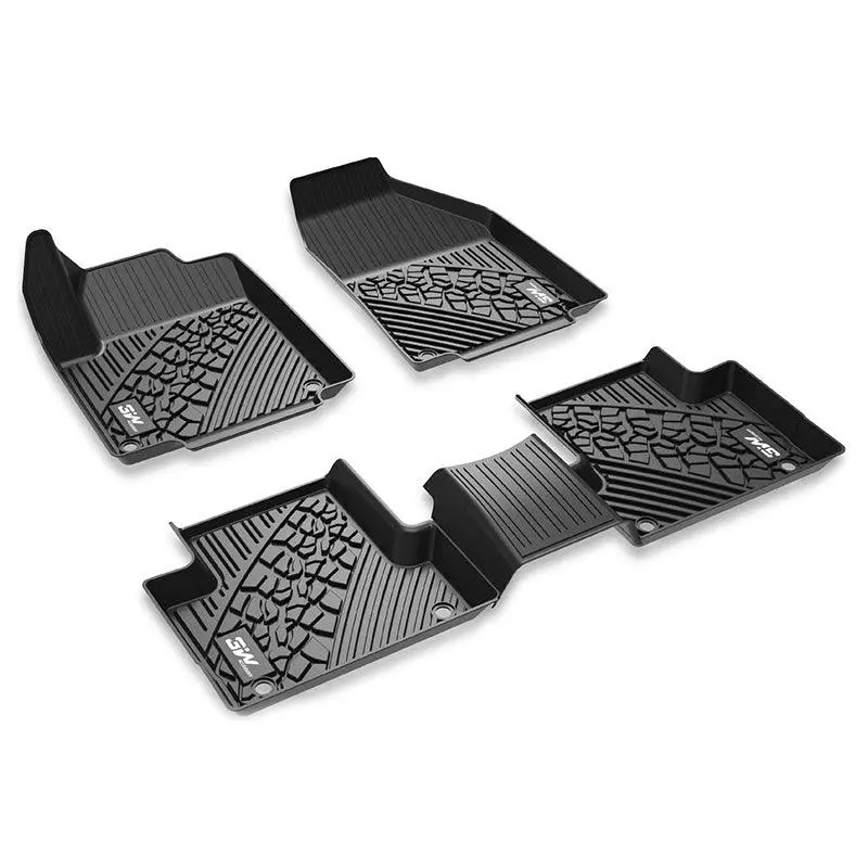 3W Jeep Renegade 2015-2024 Custom Floor Mats Thorex™ All-Weather Protection 1