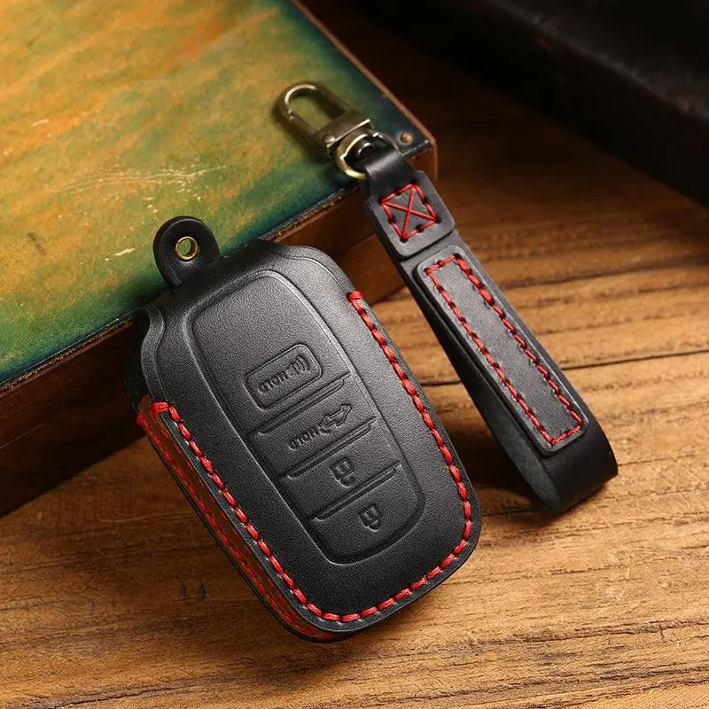 3W Key Fob Cover Case 4 Buttons For Toyota Tundra 2022 Only 1